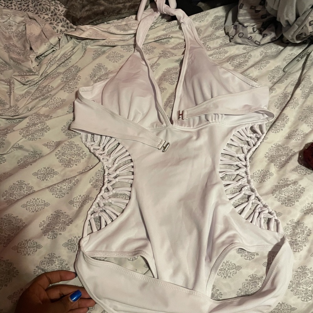 One piece bathing suit